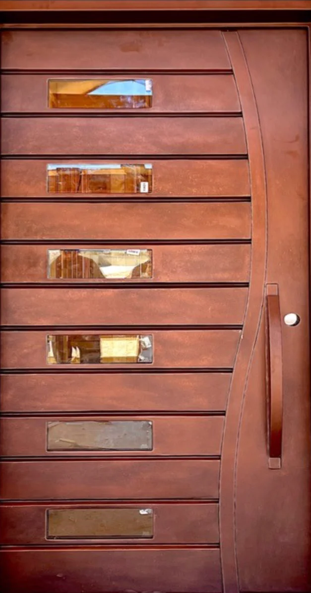 Fitted to your opening — ASKCL custom iron door