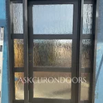 iron front door